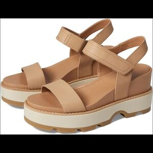Sorel's Strap Wedge Platform Sandals